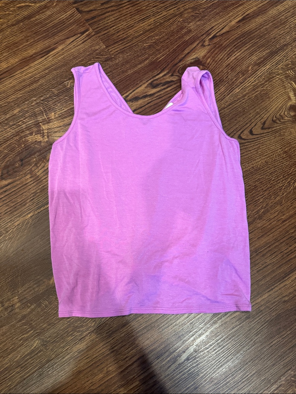 GB girls Pink Scoop Neck Tank Top